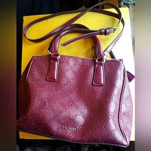 Nine West Satchel Handbag with Adjustable Strap